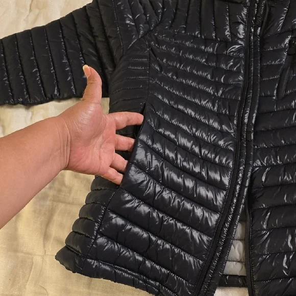 Spire Elegant Black Puffer Jacket for Women NWOT - Picture 13 of 16